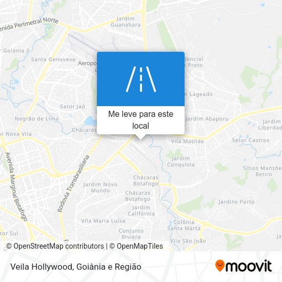 Veila Hollywood mapa