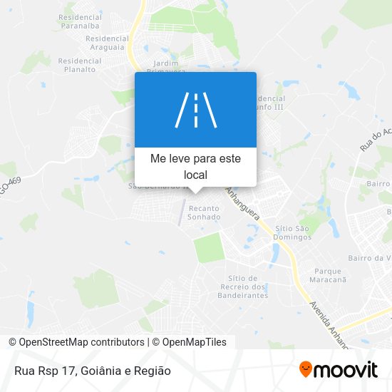 Rua Rsp 17 mapa