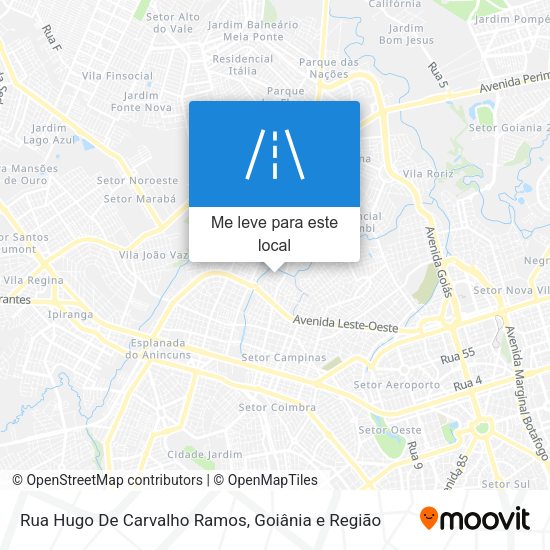 Rua Hugo De Carvalho Ramos mapa