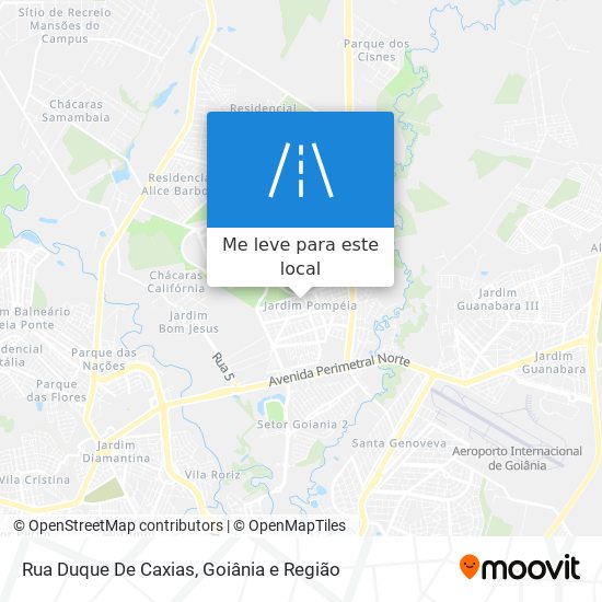 Rua Duque De Caxias mapa