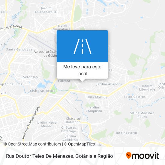Rua Doutor Teles De Menezes mapa