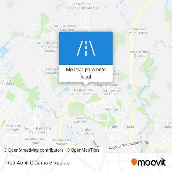 Rua Ab-4 mapa