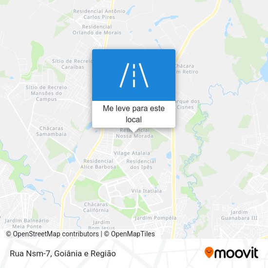 Rua Nsm-7 mapa