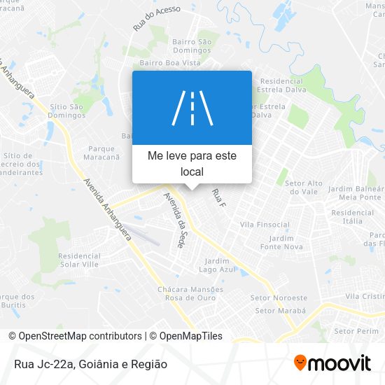 Rua Jc-22a mapa