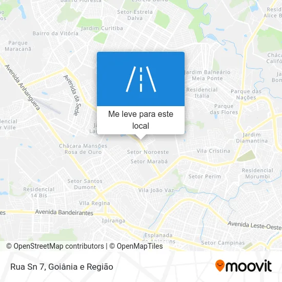 Rua Sn 7 mapa