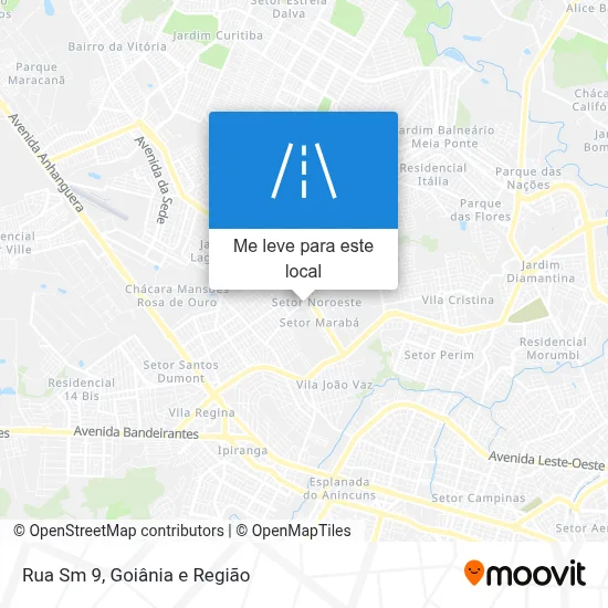 Rua Sm 9 mapa