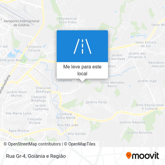 Rua Gr-4 mapa