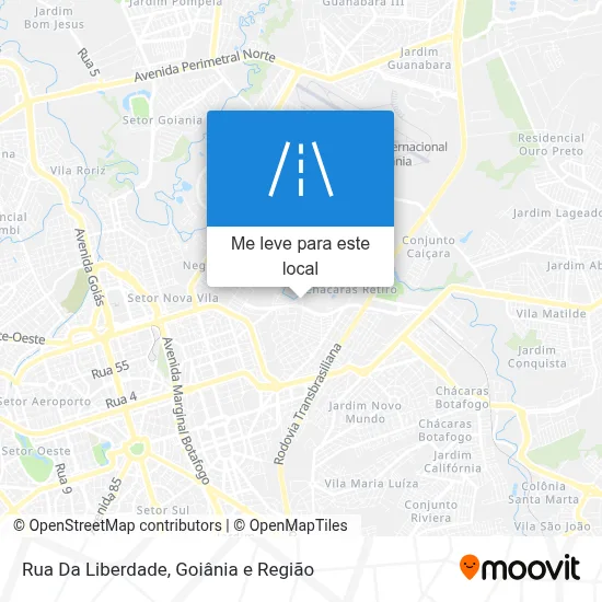 Rua Da Liberdade mapa