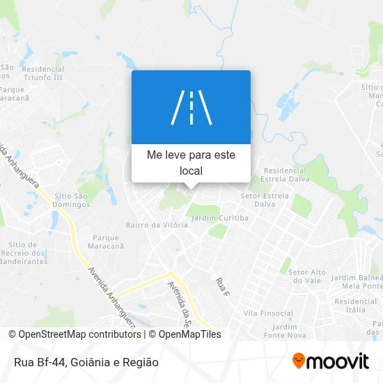 Rua Bf-44 mapa