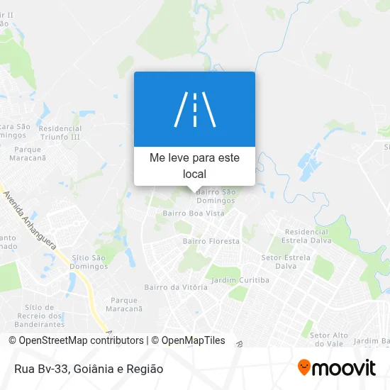 Rua Bv-33 mapa