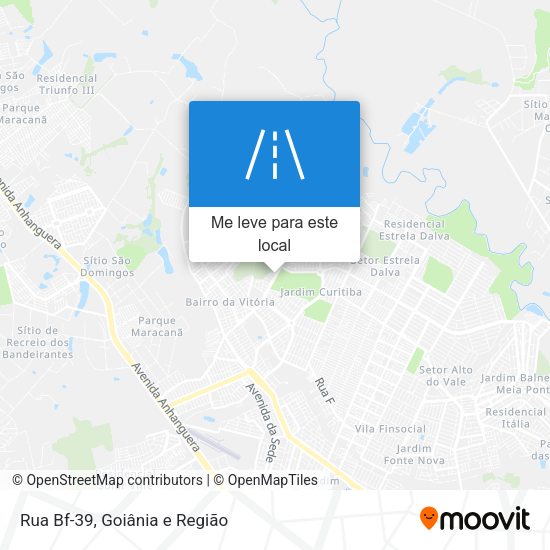 Rua Bf-39 mapa