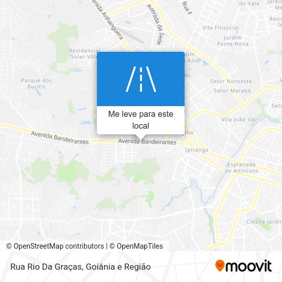 Rua Rio Da Graças mapa