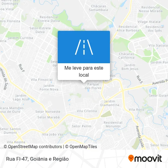 Rua Fl-47 mapa