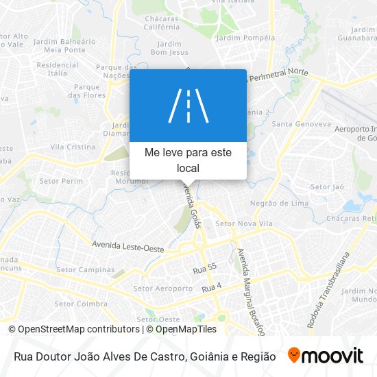 Rua Doutor João Alves De Castro mapa