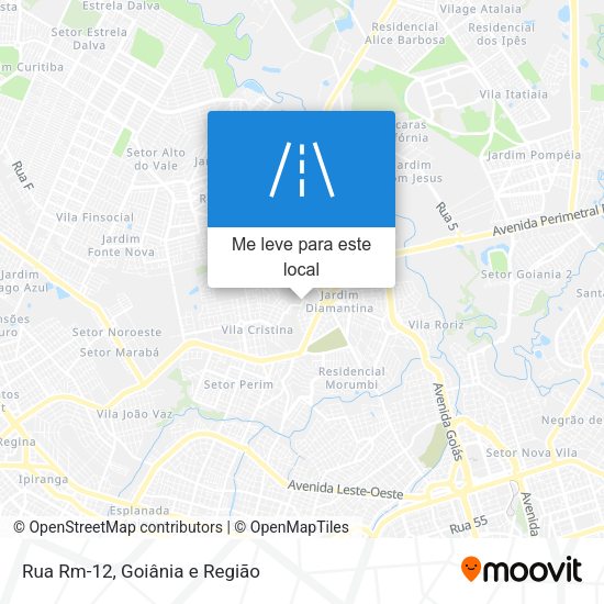 Rua Rm-12 mapa