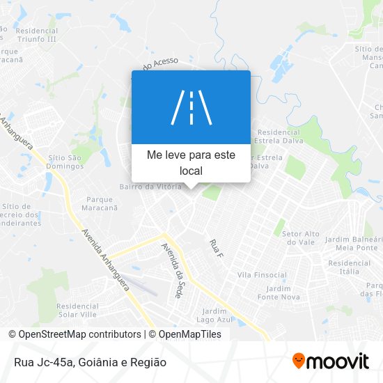 Rua Jc-45a mapa