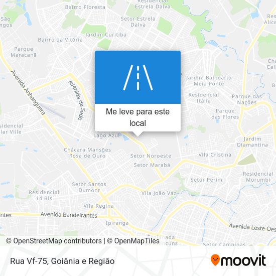 Rua Vf-75 mapa