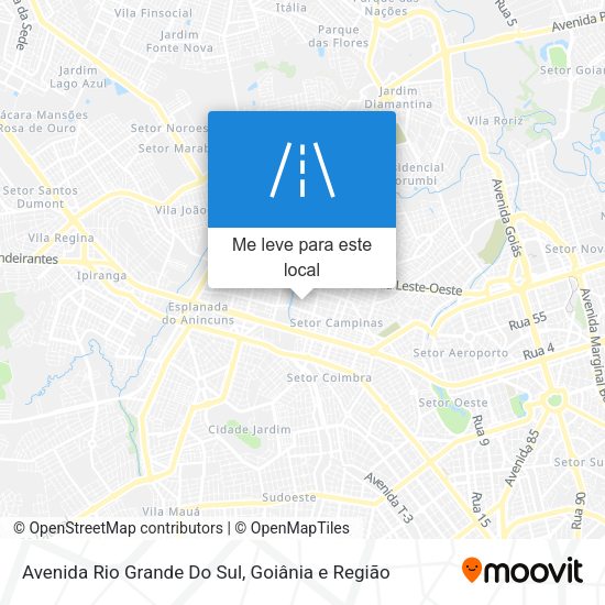 Avenida Rio Grande Do Sul mapa