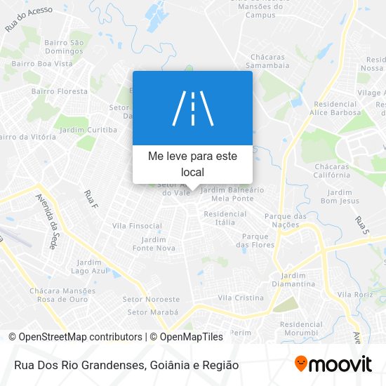 Rua Dos Rio Grandenses mapa