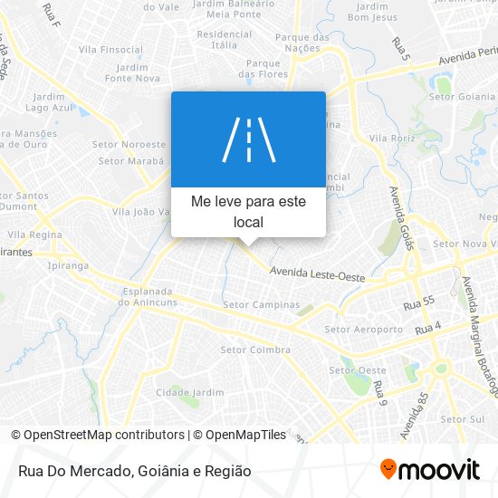 Rua Do Mercado mapa