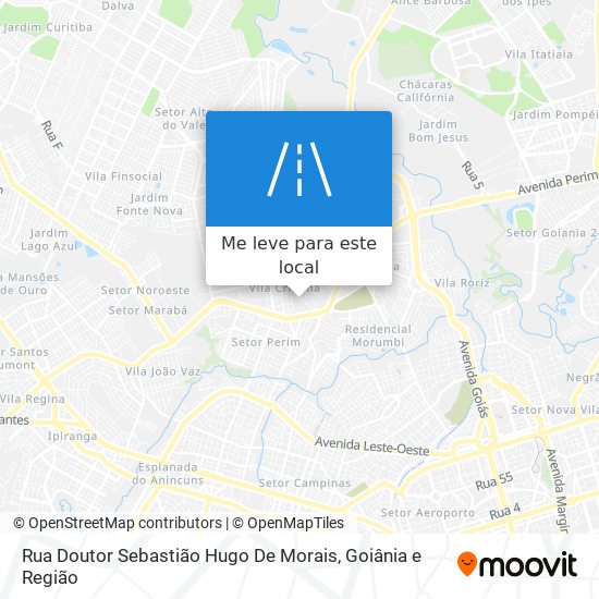 Rua Doutor Sebastião Hugo De Morais mapa