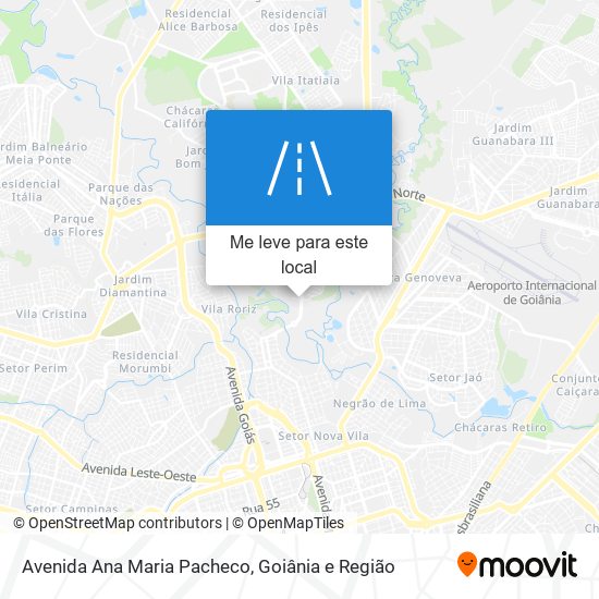 Avenida Ana Maria Pacheco mapa