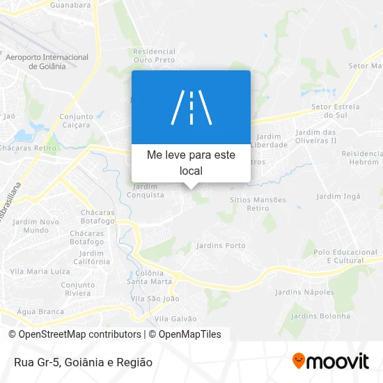Rua Gr-5 mapa