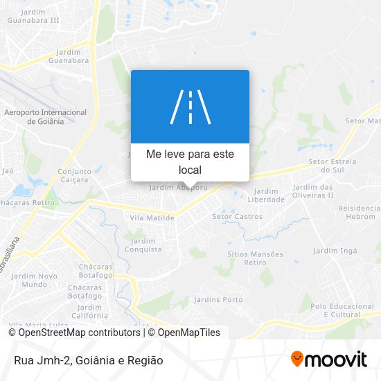 Rua Jmh-2 mapa