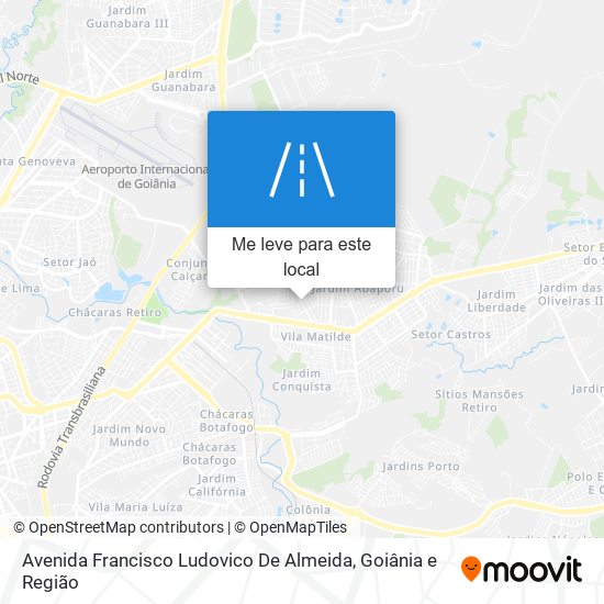 Avenida Francisco Ludovico De Almeida mapa