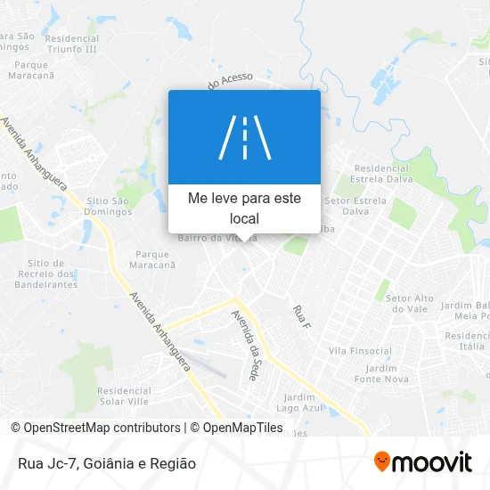 Rua Jc-7 mapa