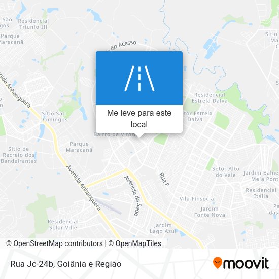 Rua Jc-24b mapa