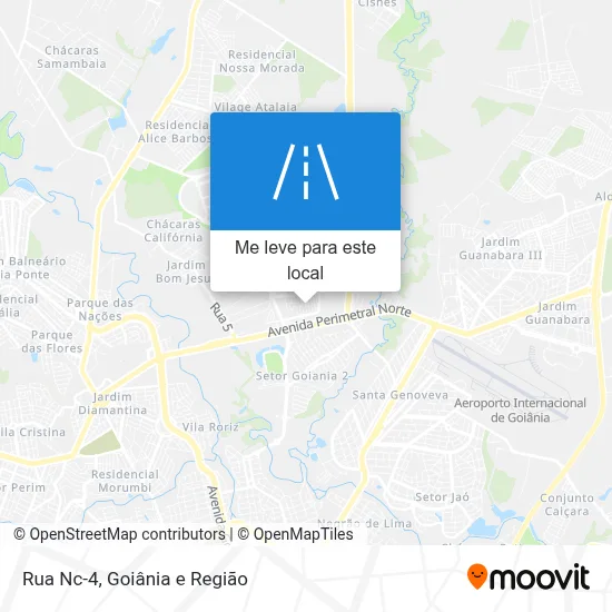 Rua Nc-4 mapa