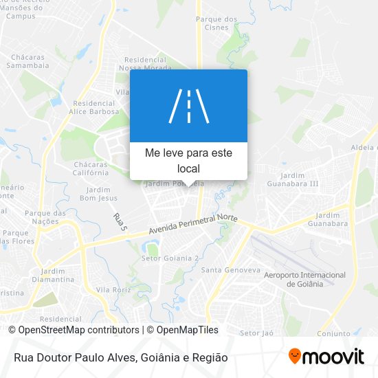 Rua Doutor Paulo Alves mapa