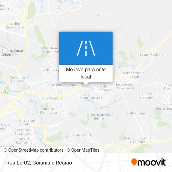 Rua Lp-02 mapa