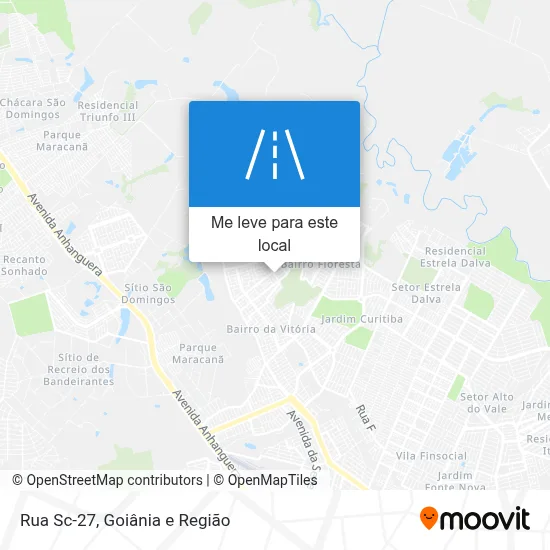 Rua Sc-27 mapa