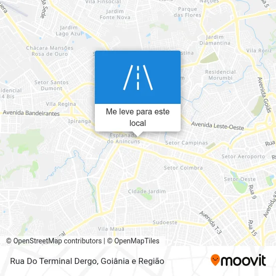 Rua Do Terminal Dergo mapa