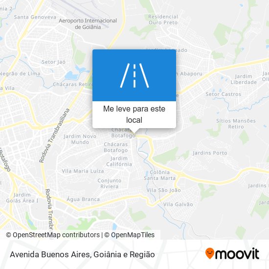 Avenida Buenos Aires mapa