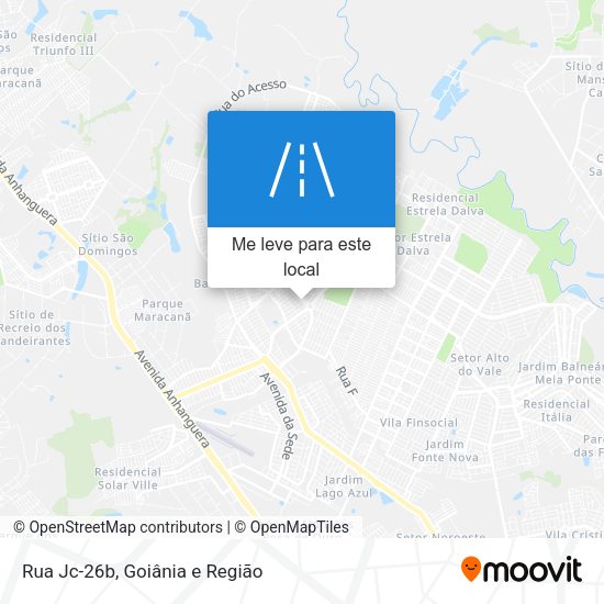 Rua Jc-26b mapa