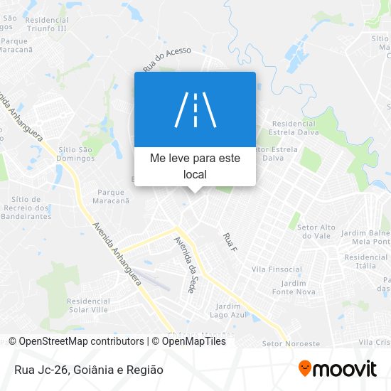 Rua Jc-26 mapa