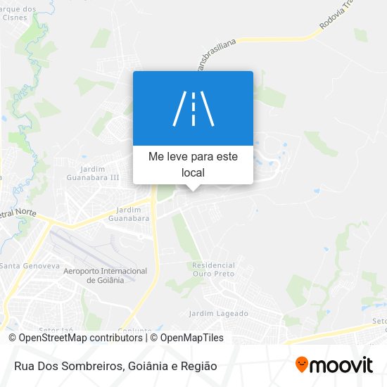 Rua Dos Sombreiros mapa
