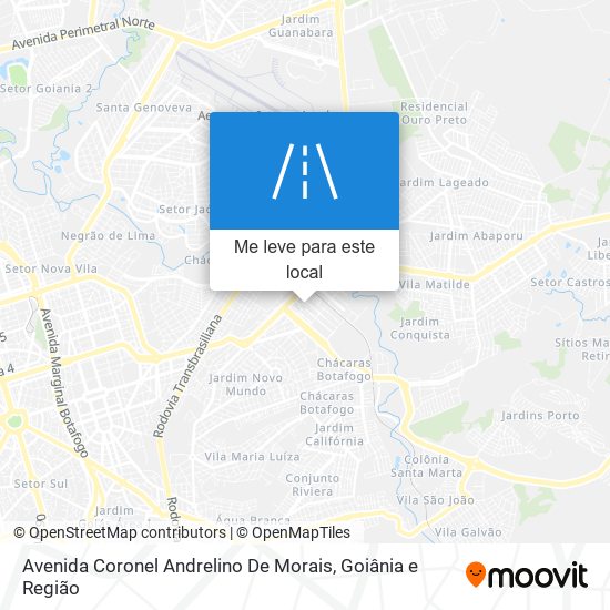 Avenida Coronel Andrelino De Morais mapa