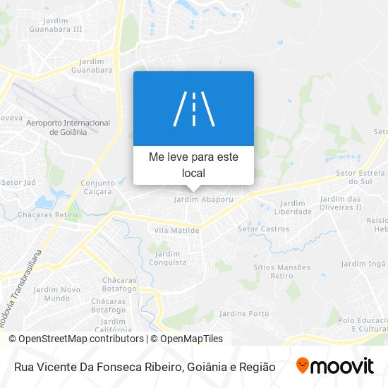 Rua Vicente Da Fonseca Ribeiro mapa