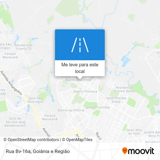 Rua Bv-16a mapa