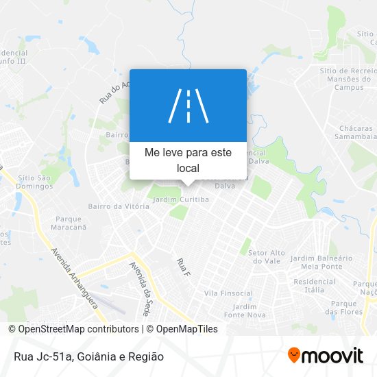 Rua Jc-51a mapa