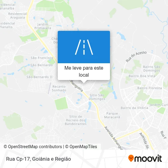 Rua Cp-17 mapa