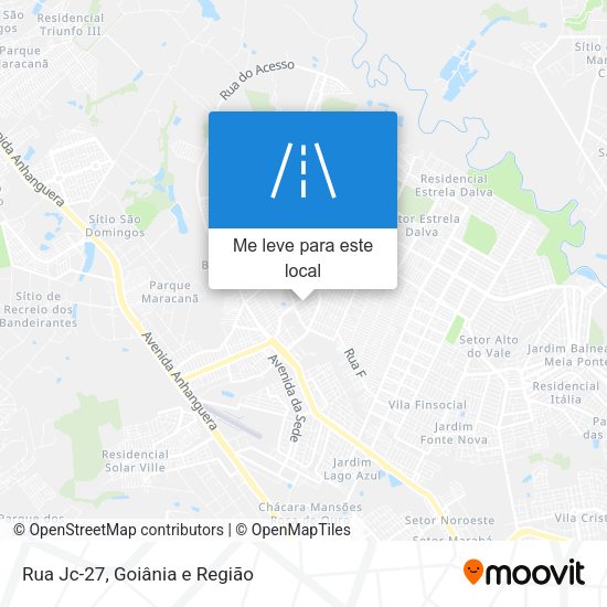 Rua Jc-27 mapa