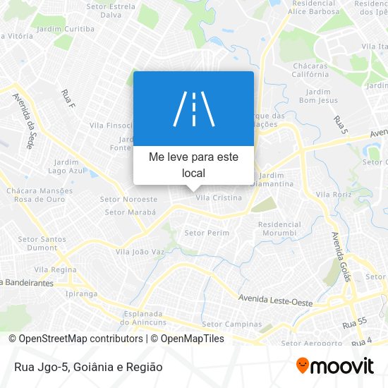Rua Jgo-5 mapa
