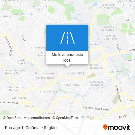 Rua Jgo-1 mapa