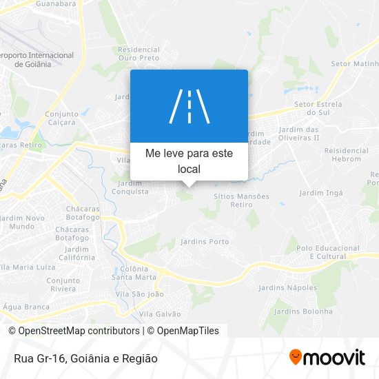 Rua Gr-16 mapa