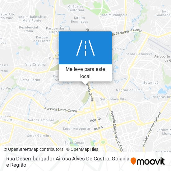 Rua Desembargador Airosa Alves De Castro mapa